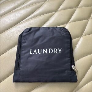 Laundry Travel Pouch  - Black NWOT